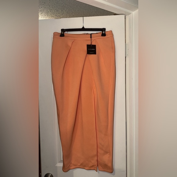 JLUXLABEL Peach Skirt Set - Picture 4 of 4